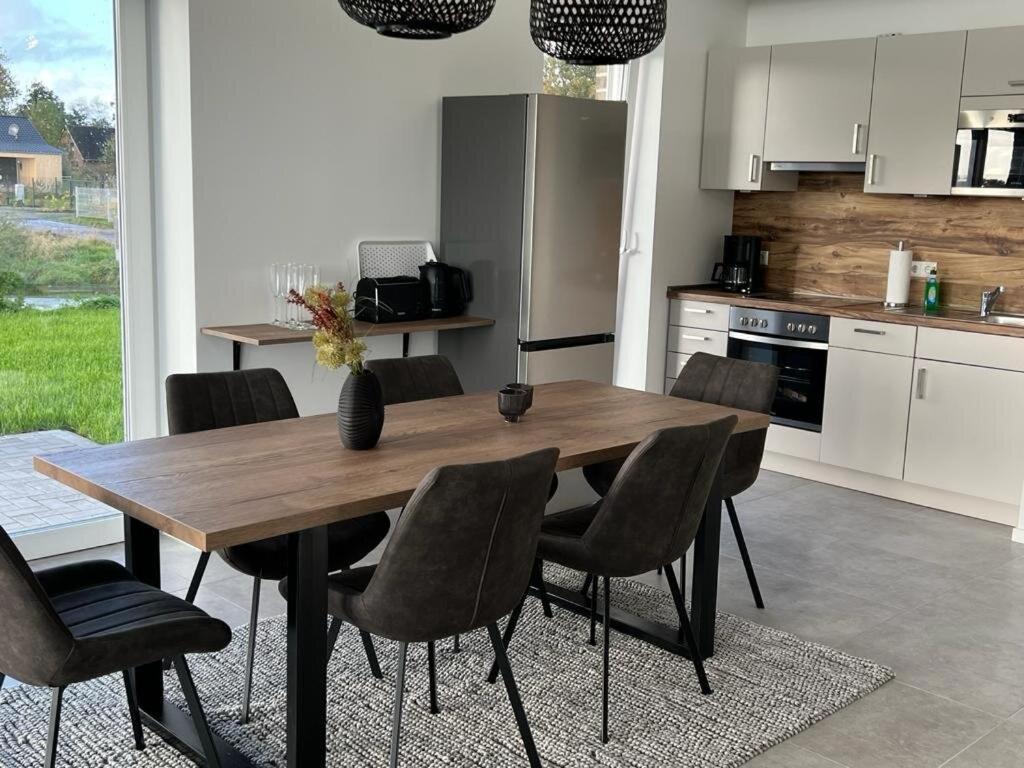 Kuh Blick Ferienhaus Sehestedt Sehestedt  Luaran gambar
